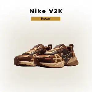 Nike V2K HQ3445-222 Run Light British Tan Sesame