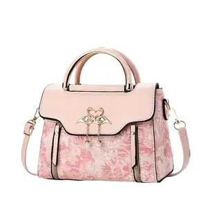 Women's Newest Stylish Handbag with Fashionable Prints Chic Tote Bag Trendy Shoulder Crossbody Strap Versatile & Practical