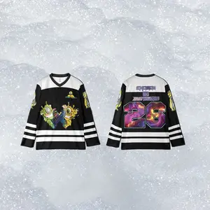 Subtronics Jersey, Cyclops Mashup Cloak Hockey Jersey, B2B EXCISION long sleeve, Edm Music Festival Merch