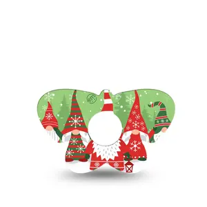 Holiday Gnomies Libre 3 and Abbott Instinct Butterfly Tape