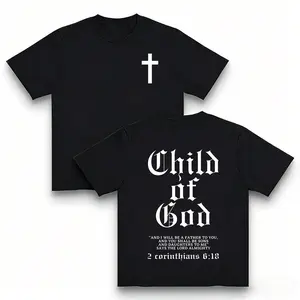 Child of God Bold Christian Graphic Unisex Hoodie 2 Corinthians 6:18 Bible Verse Design Faith Streetwear for Men & Women Long Sleeve Casual Pullover