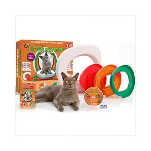 Litter Kwitter Cat Toilet Training System with DVD and Instruction Book