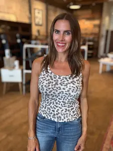 Z Supply Luxe Leopard Tank