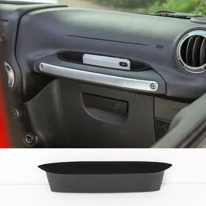 1PCS For Jeep JK Passenger Handle Grab Storage Tray Box Fit jeep wrangler accessories Black