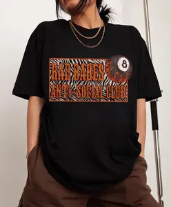 Rad Babes Anti Social Club Zebra Print Tshirt, Western Boutique Fashion For Her Top, Country Vibe Styles Top Womenswear