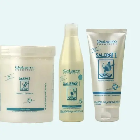SALERM 21 Silk Protein Instant Hair Conditioner - Haircare Leave-In or Rinse-Out Treatment, Deep & Detangling Conditioner with Heat Protection & Hydration