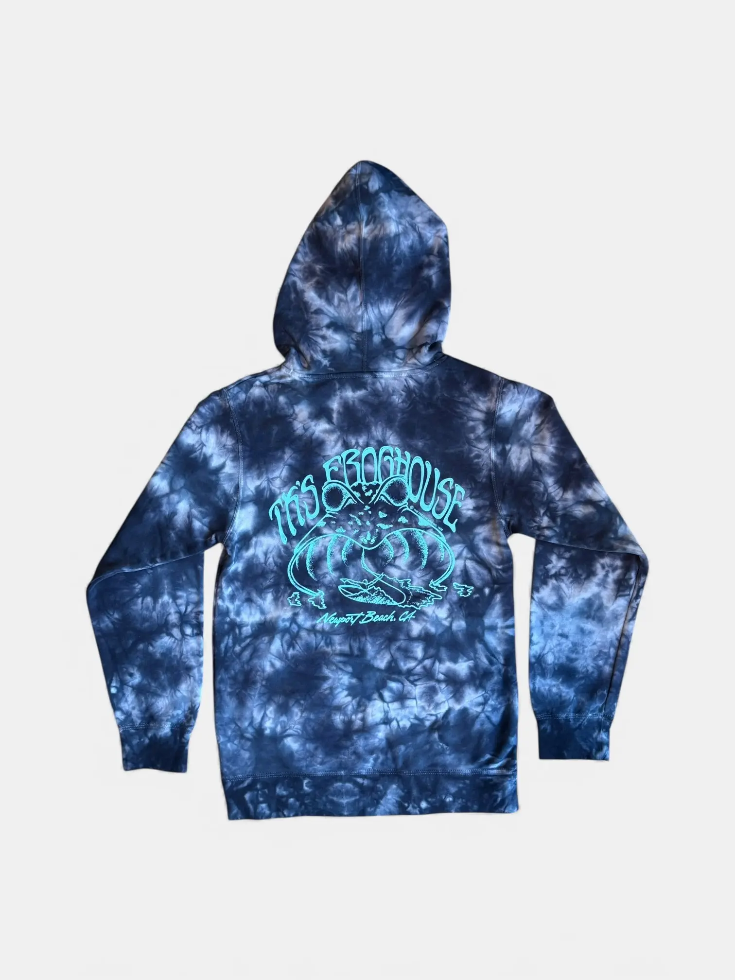 Tie Dyed Pullover Hoodie