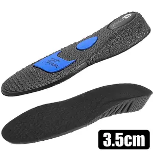 Cushion Height Increase Insoles Men Women EVA Thicken Shock Absorption Arch Support Sport Running Shoe Sole Orthopedic Foot Pads
