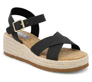 MIA Shoes Wedge Sandals - Nikky