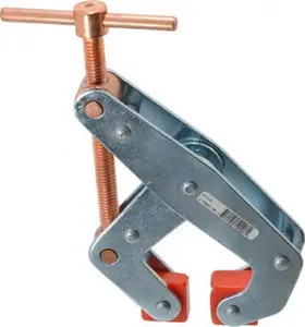 Kant Twist 1,500 Lb, 3" Max Opening, 1-1/4" Open Throat Depth, 1-3/4" Closed Throat Depth, Cantilever Clamp Polyurethane Jaw, T-Handle, 5-1/4" OAL, 5" Max Width K030TU