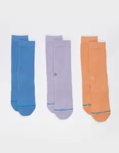 STANCE Icon 3 Pack Mens Crew Socks