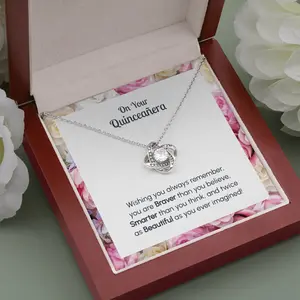 Quinceañera Gift for Girls 15th Birthday Gift for Her Necklace Gift for Daughter Gift for Niece Gift for Granddaughter Quinceanera Jewelry