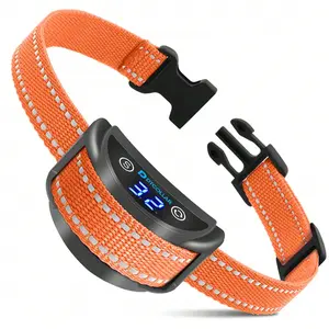 Dog Bark Collar for Large Medium Small Dogs, Smart Rechargeable Anti-Barking Training Collar, Effective Bark Control Solution