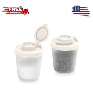 Salt and Pepper Shakers Moisture Proof Set of 2 Medium