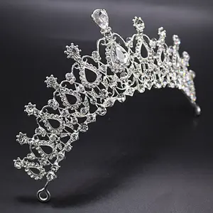 Handmade Bridal Crown Headband Crown Wedding Bride Accessories Headpiece Evening Party Headband