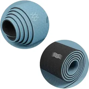 Thick Non-Slip Yoga Mat with Carry Strap – 72x24in for Home Workouts