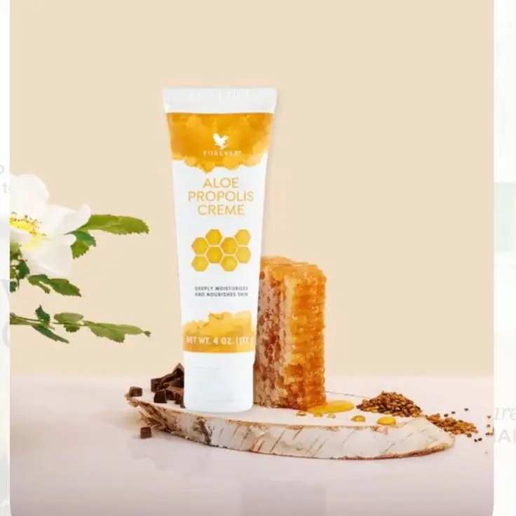 Multi Pack Forever Aloe Propolis Creme- Daily Moisturizer with Aloe Vera, Bee Propolis & Vitamins A, C, E - Rich Aloe Vera for Face & Body Cream- Soft, Healthy-looking Skin.Hydrating Cream for Dry, Rough and Sensitive Skin - 4 oz (113g)