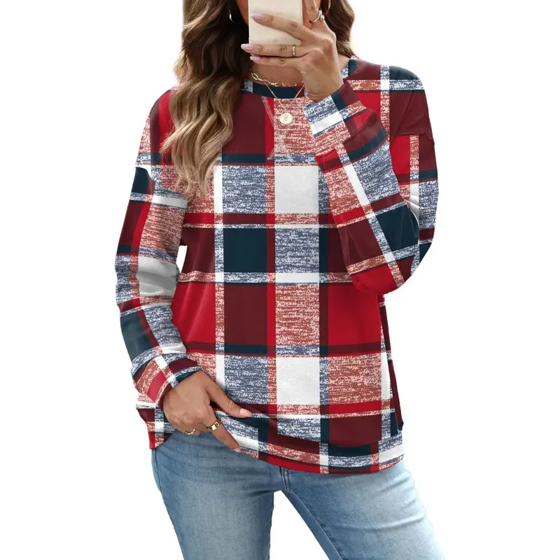 Redblue Plaid