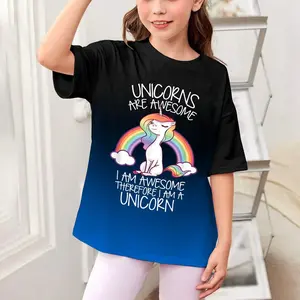 Unicorns Are Awesome Therefore I Am A Unicorn Funny T-Shirt