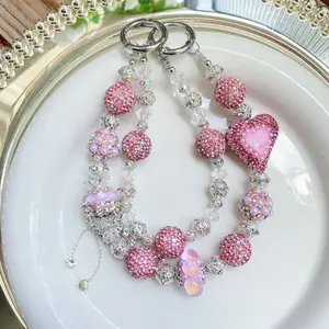 2025&2026 Dazzling Crystal Style Phone & Bag Charms and Chain! Handmade with premium beads for that LUXE vibe.