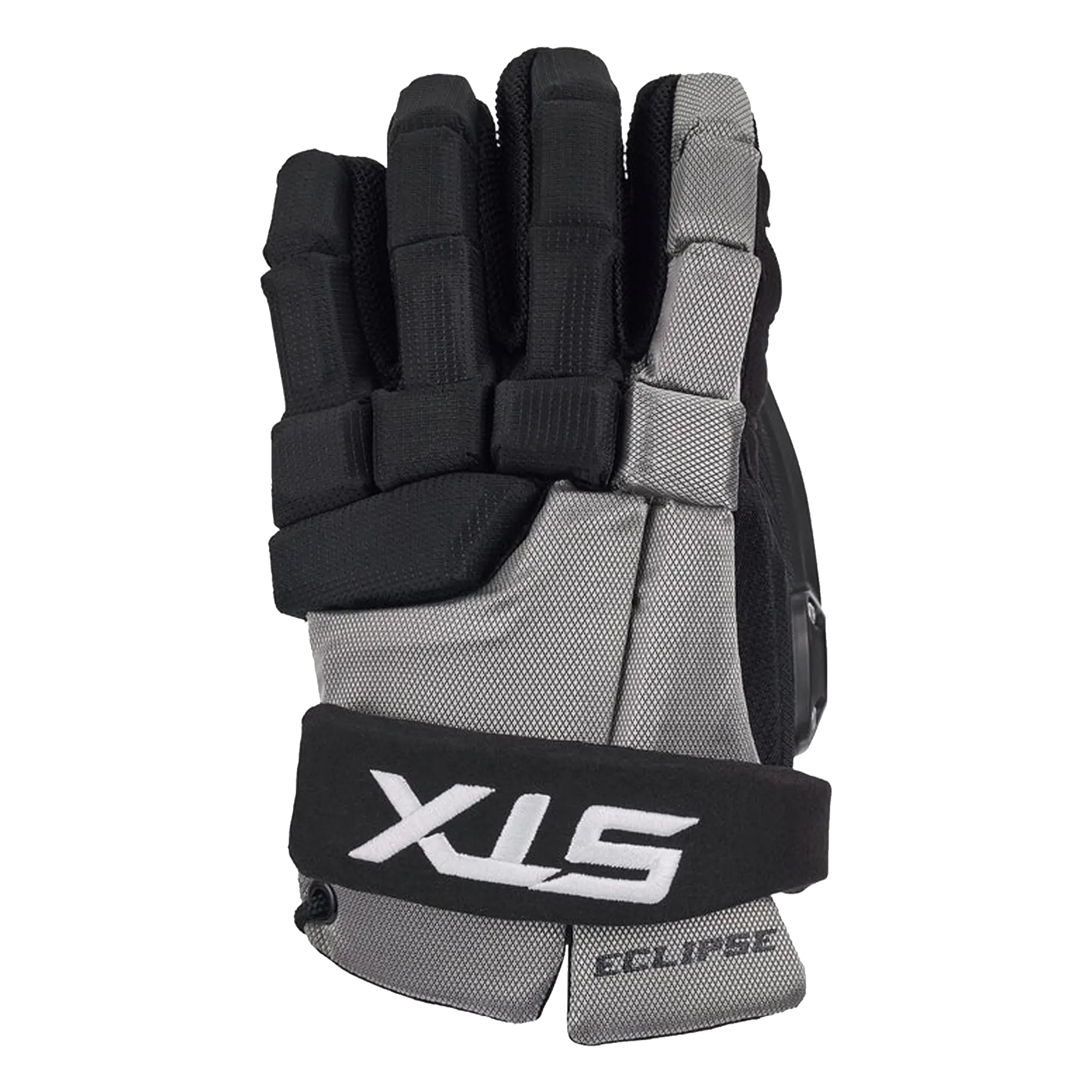 Lacrosse Goalie Gloves Featuring a Fixed Thumb Guard for Thumb Lock Protection and Reinforced Back of Hand