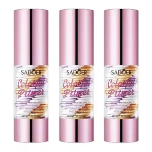 3 In 1 Face Primer, Transparent makeup base, hydrating and smoothing, evens skin tone, blurring effect, sheer natural finish