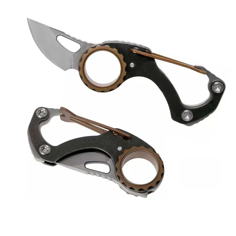 Ultra Light Compact Folding Knives - 62g, 1.46 Inch Blade, 420 Stainless Steel Handle, Portable Outdoor Survival EDC Tool for Hiking, Camping
