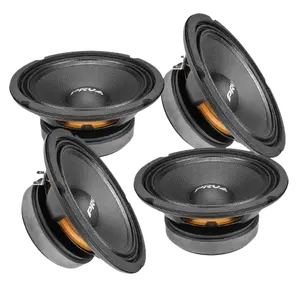 4x PRV Audio 6MB200 v2 Midbass Car Audio 6.5" Speakers 8 Ohm 6MB PRO 800 Watts