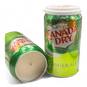 Canada Dry Ginger Ale Candle | Hand Poured Soda Can Candle | 12 oz Soda Themed
