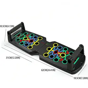 Board Set Portable Multifunctional Push-up Bar Foldable Fitness Equipment Abdominal Muscle Board For Chest Abdomen Training Push Up Stand