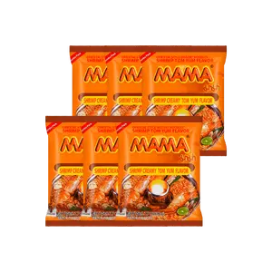 MAMA 【Value Pack】Thai Oriental Style Instant Noodles Shrimp Creamy Tom Yum Flavor 90g*6Pcs