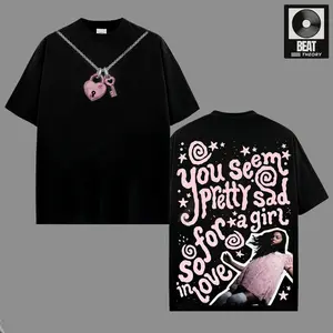 Olivia the unraveled tour you seem pretty sad for a girl so in love V3 Graphic Tee New Album 2026 Unisex Oversized Cotton T-Shirt, The Livies Washed Tee, Vintage Music Merch New Generation Pop Music, New Album Gift For Fans