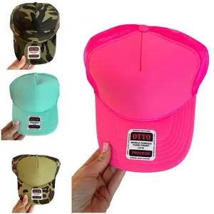 OTTO Custom Trucker Hat - Adjustable Fit, Available in Various Colors, Includes one transfer, Made from High-Quality Fabric