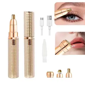 Women's Electric Shaver, 3-in-1 Face and Eyebrow Trimmer, Epilator, Electric Lip, Face, and Body Hair Removal Tool, Facial Hair Care Tool, Eyebrow Trimmer, Epilator, Mother's Day Gift remover