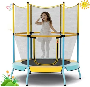 Costzon 48” Trampoline, ASTM Approved Indoor Trampoline with All Round Enclosure Net & Large U-Shape Access, COSTST