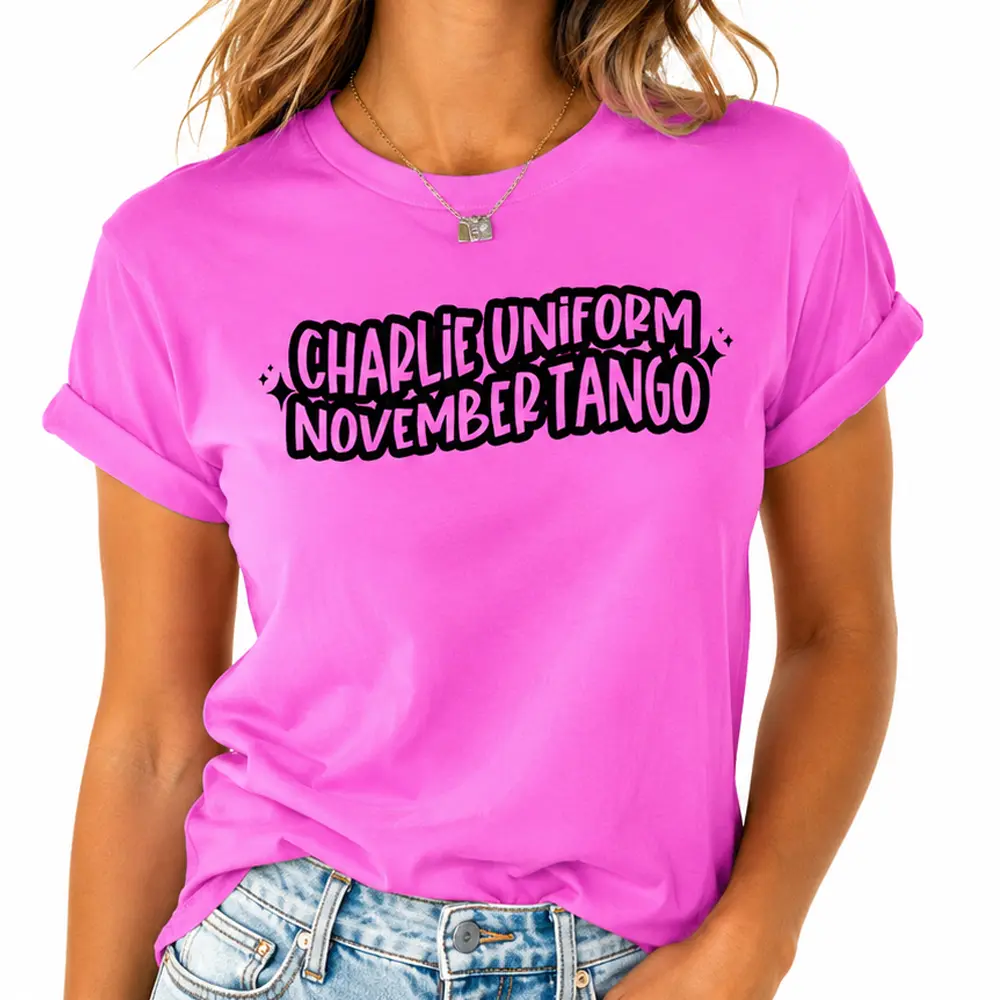 Charlie Uniform November Tango TShirt