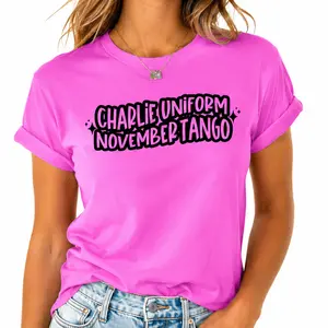 Charlie Uniform November Tango TShirt