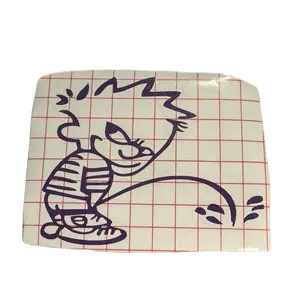Calvin  peeing Decals for Windshield Windows Vehicles Walls Easy Application Weather Resistant Stickers for Any Surface