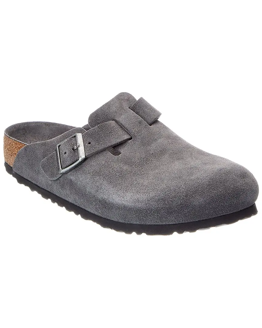 Birkenstock Boston Suede Clog