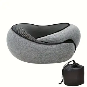 Snail Airplane Neck Pillow Set, Soft Support Travel Pillow, Ideal for Sleep Car Train Office Home Use, Washable Cover with Storage Bag