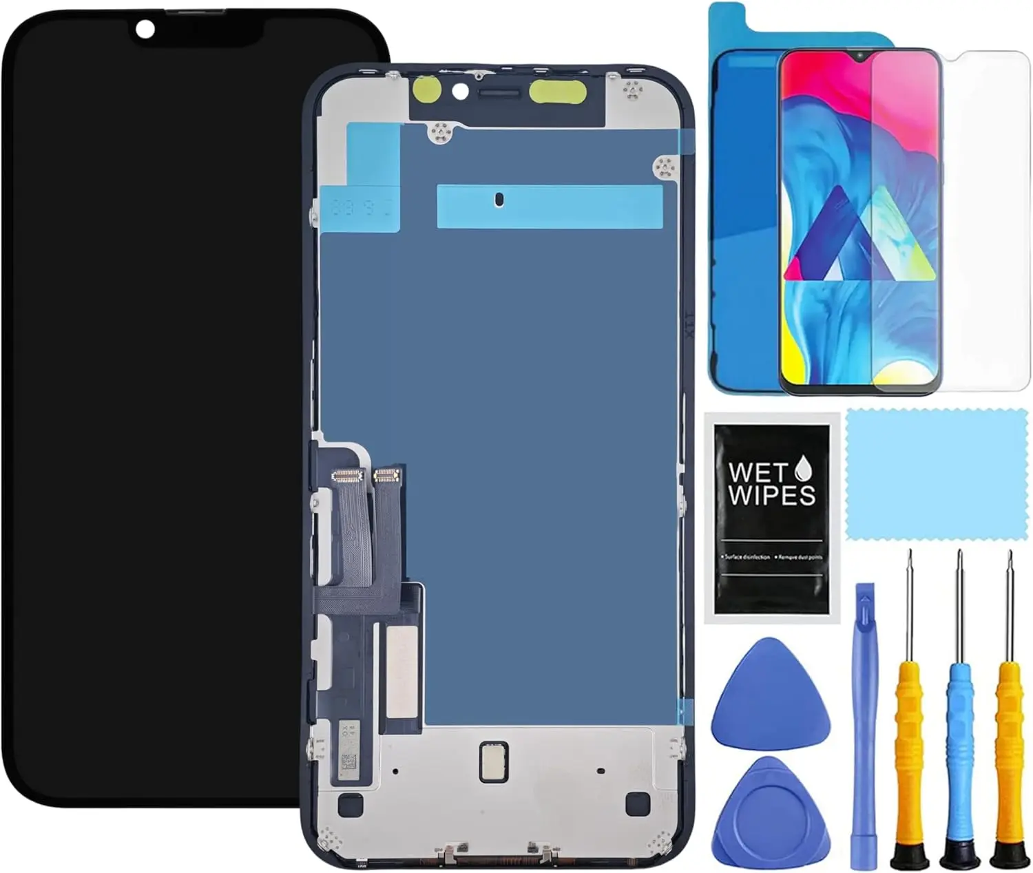 iPhone 11 Screen Replacement Kit, Electronic Mobile Phone Accessory with Installation Tools