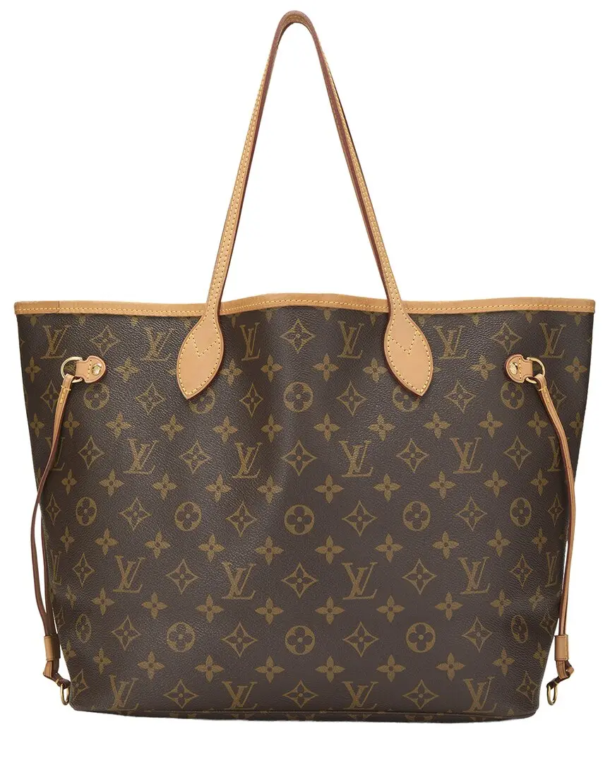 Louis Vuitton Brown Monogram Canvas Neverfull MM (Authentic Pre-Loved)