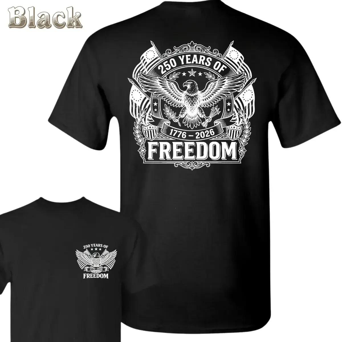 USA 250th Anniversary T-Shirt, Sweatshirt, Hoodie 250 Years of Freedom Eagle Crest 1776–2026 Vintage Patriotic Emblem Graphic Tee, 4th of July Unisex Crewneck Gift