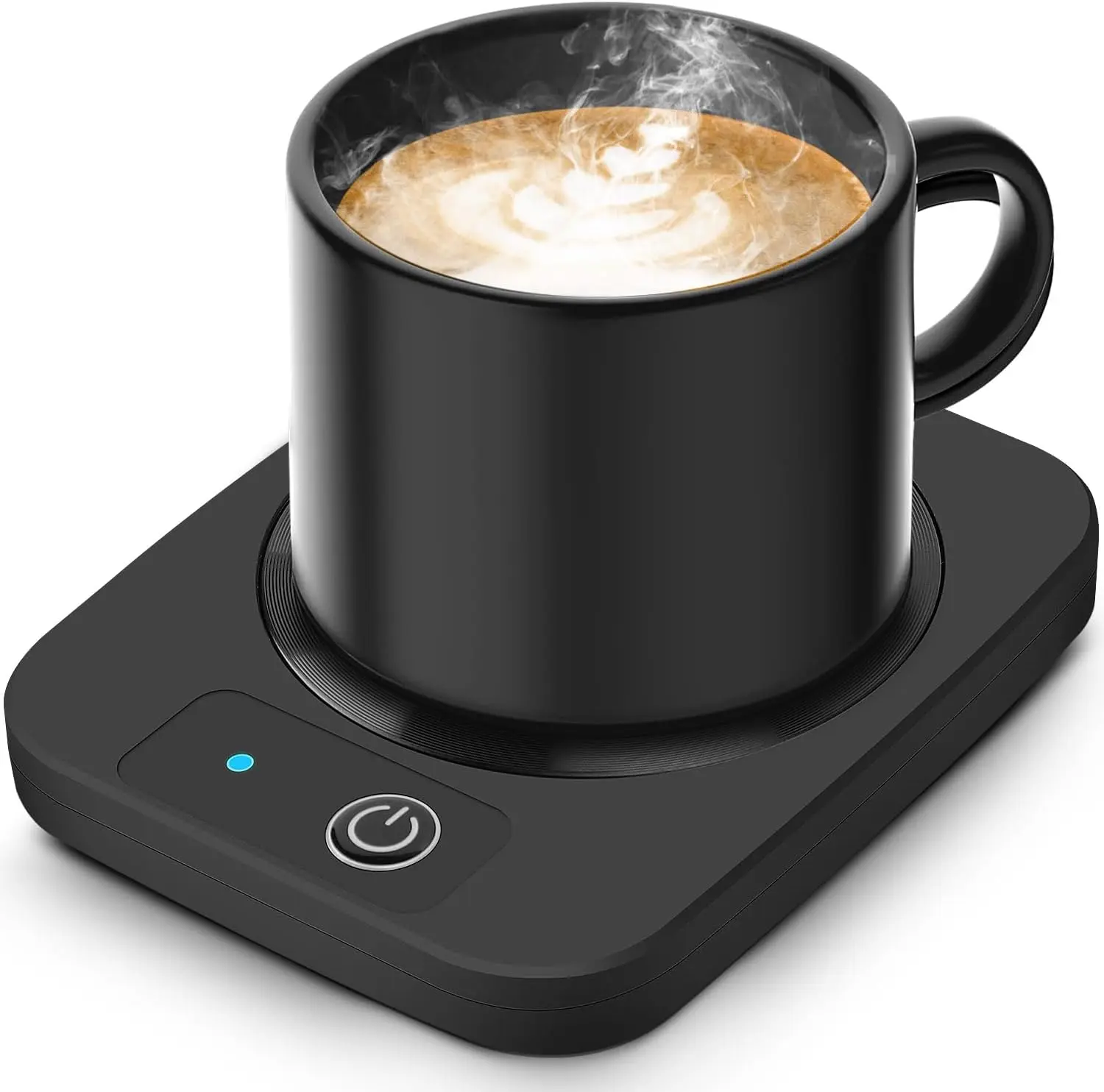 Candle Warmer & Coffee Mug Warmer, Electric Coffee Warmer with Aluminum Metal Panel, 131℉ Beverages Coffee Warmer for Heating Candle, Coffee, Milk, Tea, Cocoa, Gifts for Coffee Lovers
