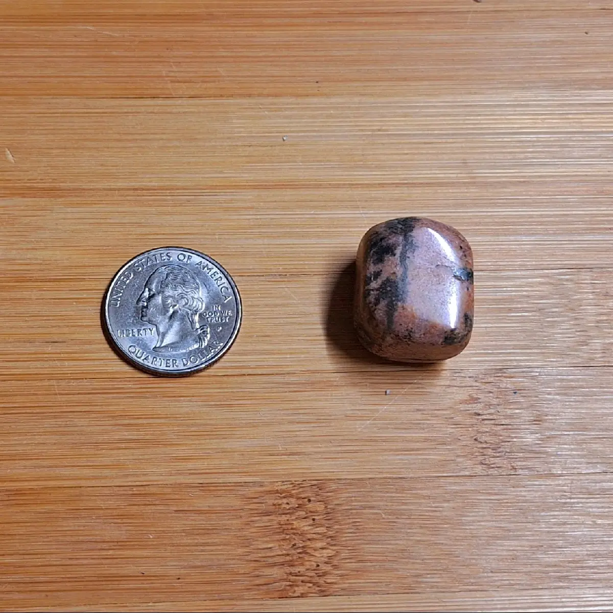 Tumbled Rhodonite