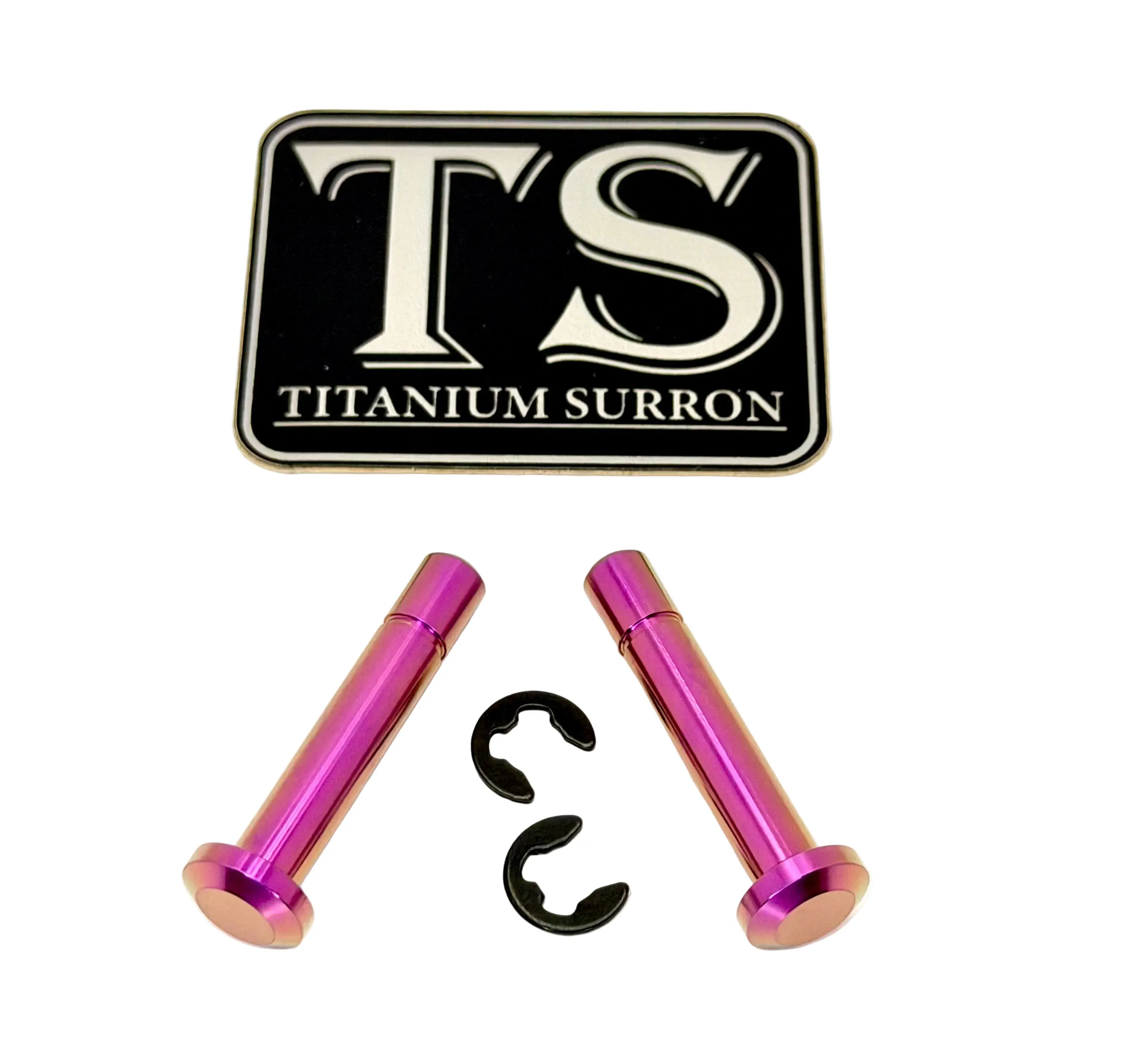 Titanium Battery Lid Pins - Surron LBS LBX, Segway X160 X260