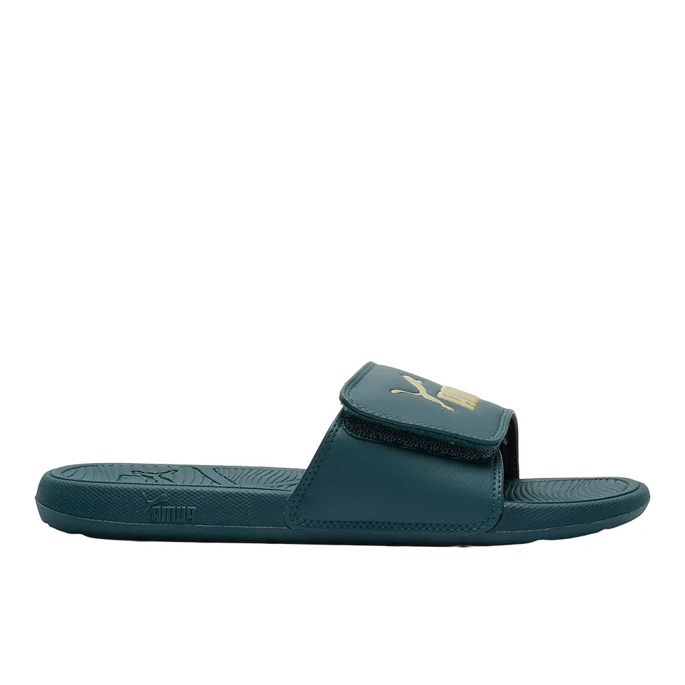 PUMA Mens Cool Cat 2.0 V Slide Casual Sandals Casual - Green