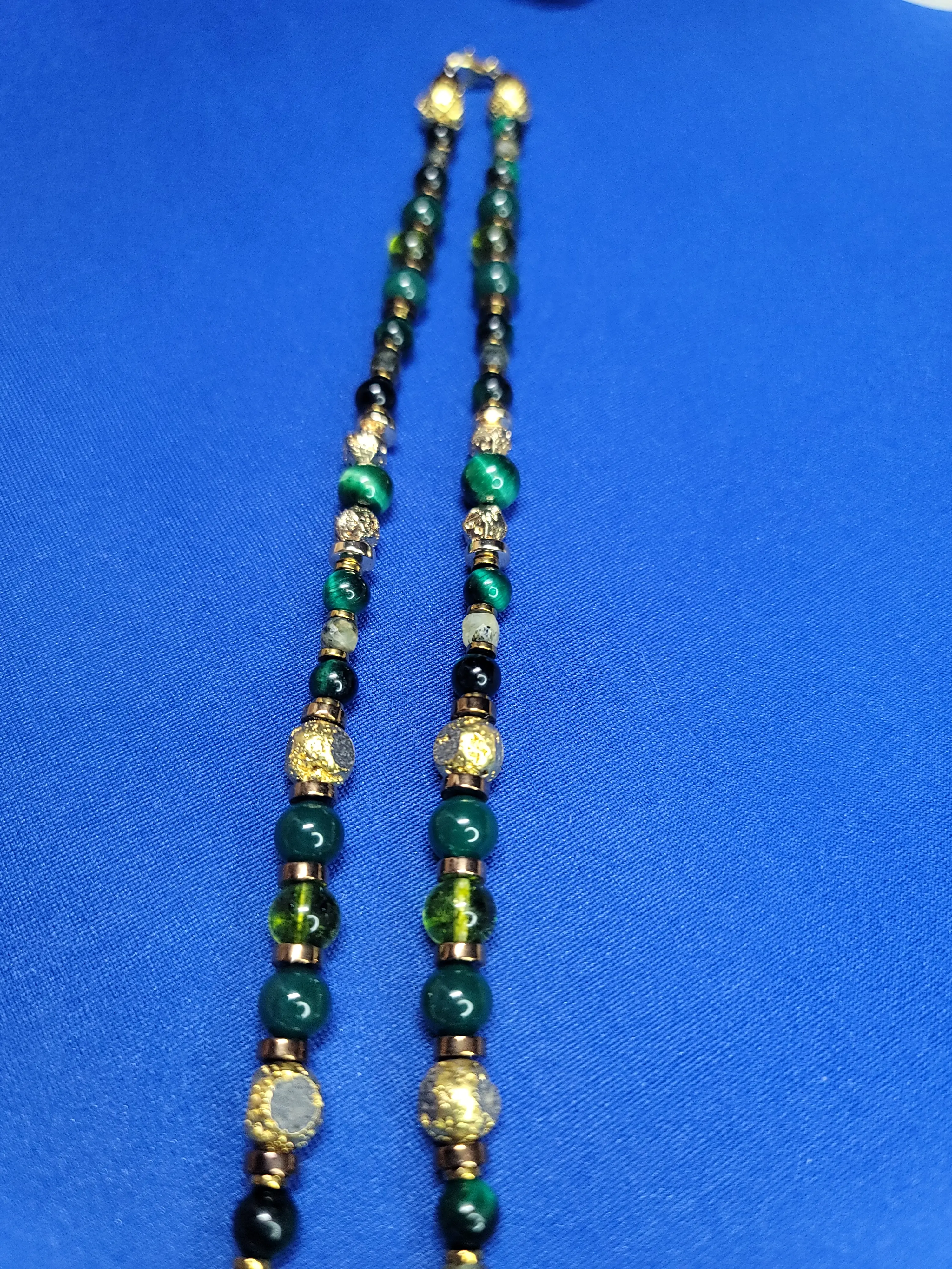 Green Diffuser Necklace