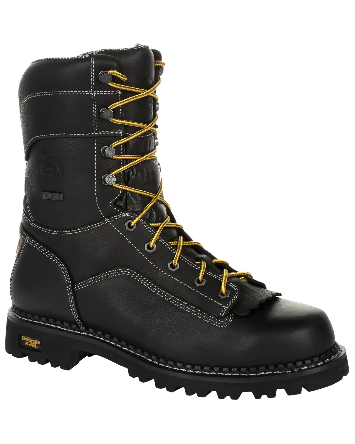 Georgia Boot Men's Men'S Amp Lt Waterproof Logger Soft Toe - Gb00271