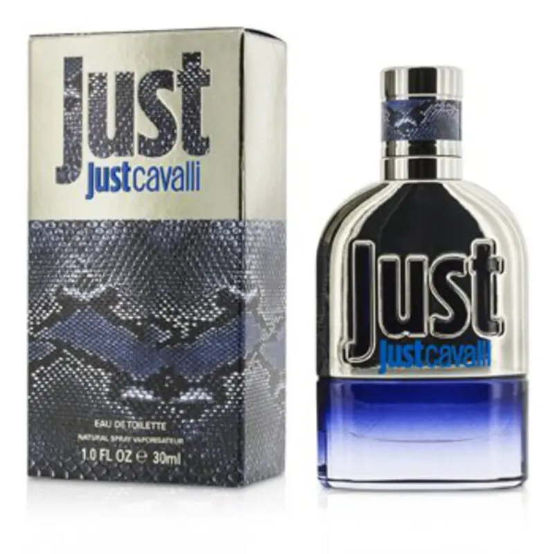 Roberto Cavalli Just Cavalli Man  EDT Spray 1.0 oz (m), Spray Bottle, Active Spray Men's Fragrance